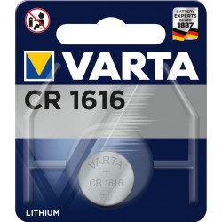 Pile électronique lithium CR1616 Varta