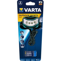 VARTA OUTDOOR SPORTS HEAD LIGHT  + 3 AAA incluses