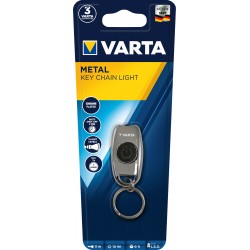 VARTA LED METAL KEY CHAIN LIGHT  + 2 x CR2016 incluses