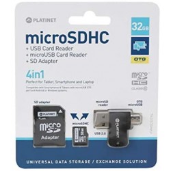 Micro SDHC 32GB - PLATINET