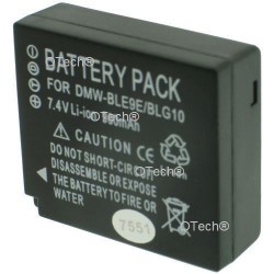 Batterie de rechange pour  Appareil Photo PAN DMW-BLE9